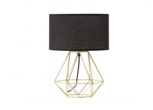 Gold Cage Table Lamp