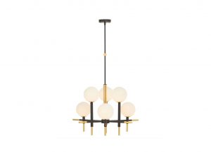 Manhattan Gold & Black Pendant Light