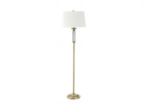 Crystal Column Floor Lamp