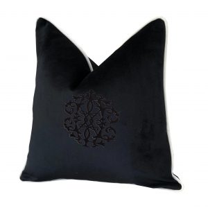 Petronia Black Cushion