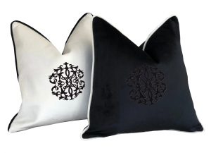 Petronia Black Cushion