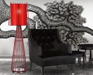 Lolita Red Floor Lamp