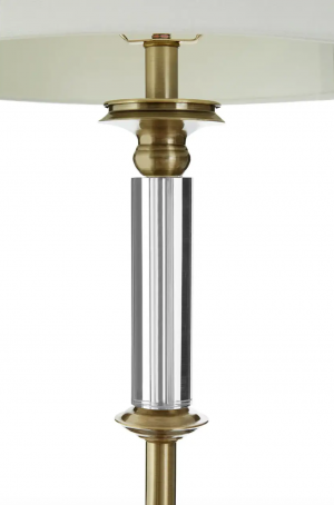 Crystal Column Floor Lamp