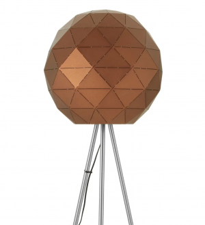 Sputnik Copper Floor Lamp