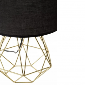 Gold Cage Table Lamp