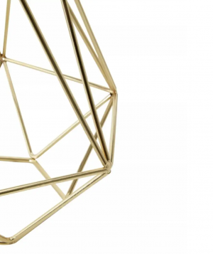 Gold Cage Table Lamp