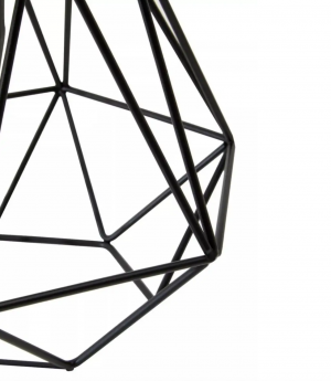 Black Cage Table Lamp