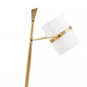 Luxe  Gold & White Table Lamp