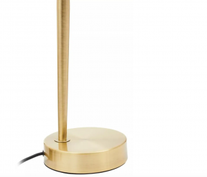 Luxe  Gold & White Table Lamp