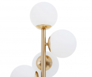 Venus Gold & White Table Lamp