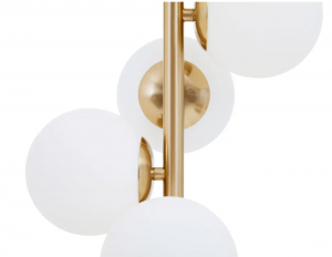 Venus Gold & White Table Lamp