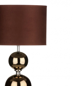 Copper Ball Table Lamp