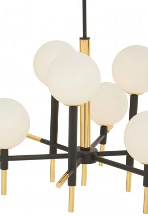 Manhattan Gold & Black Pendant Light