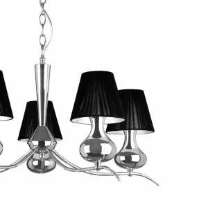 Nouveau Five Arm Chandelier