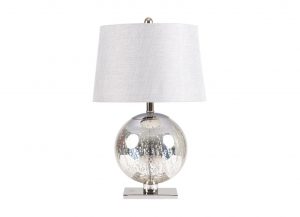 Venus Silver Ball Table Lamp