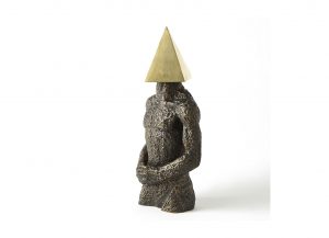 Pyramid Man Sculpture