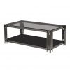 Gunmetal Symphony Coffee Table