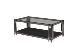 Gunmetal Symphony Coffee Table