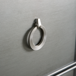 Parisian Grey Washed & Mirrored Chest of Drawers