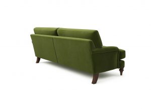 Moss Velvet 3 Seater Sofa