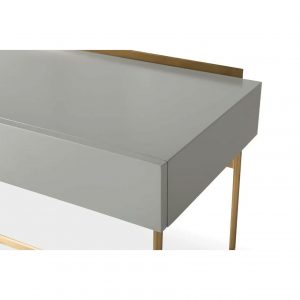 Whisper Grey Console Desk