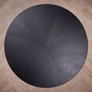 Barcelona Black Round Coffee Table