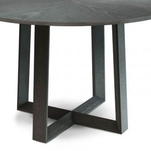 Barcelona Round Black Dining Table