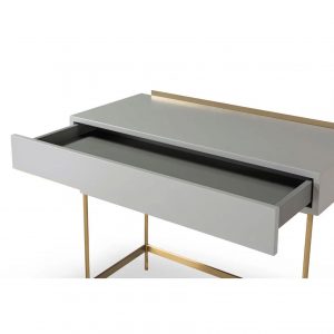 Whisper Grey Console Desk