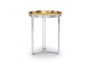 Louis Silver Gold Side Table