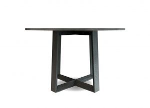 Barcelona Round Black Dining Table