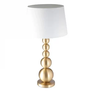 Venus Brushed Gold Ball Lamp