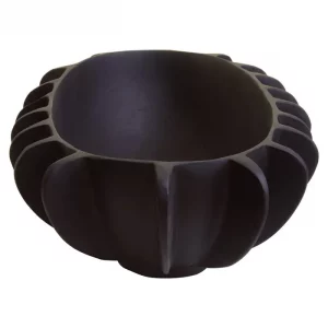 Maya Metal Black Bowl