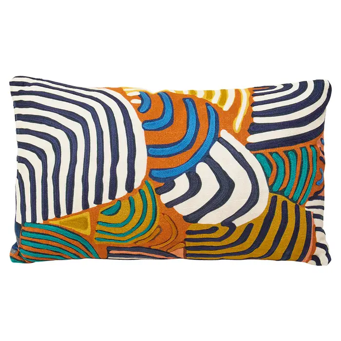 Ashanti Multicoloured Rectangular Cushion