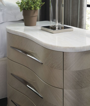 Satin Ash Chest of Drawers