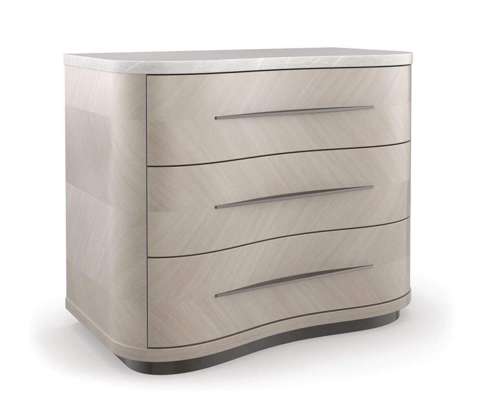 Satin Ash Chest of Drawers