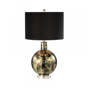 Glass Marble Ceramic Lamp